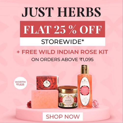 JustHerbs - Shop Herbal Products Online, Ayurvedic, Organic - Cosmetic Skincare and Beauty Products